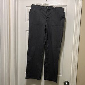 Gloria Vanderbilt Women's Dark Gray Pants